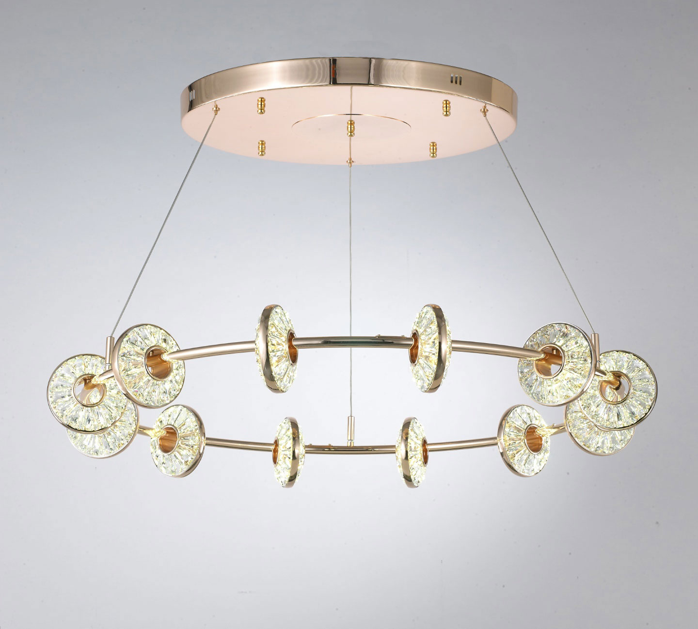 스톤 12등 (원형) 크리스탈